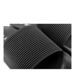 Claquettes NOIR Homme Motif Uni A Enfiler