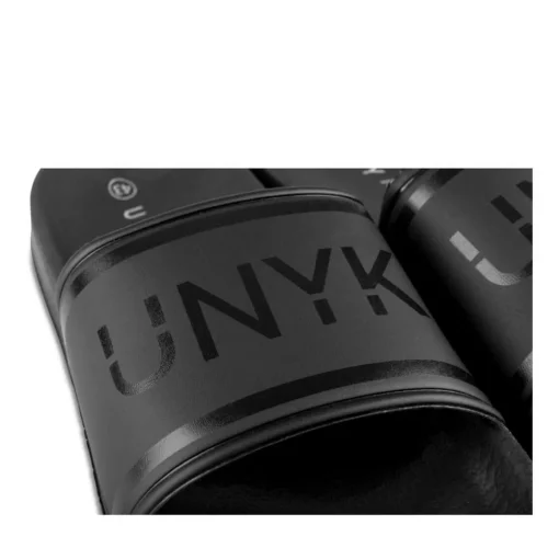 Claquettes NOIR Homme Motif Uni A Enfiler