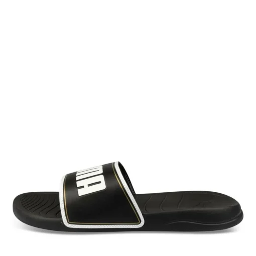 Claquettes NOIR PUMA Popcat