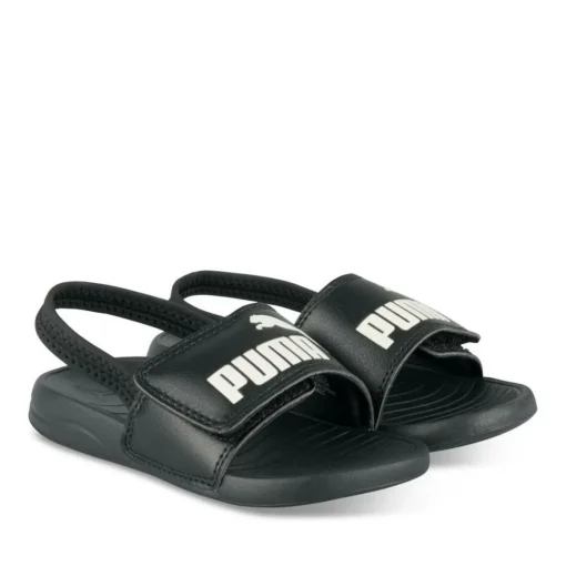 Claquettes NOIR PUMA Popcat 2.0 Backstrap