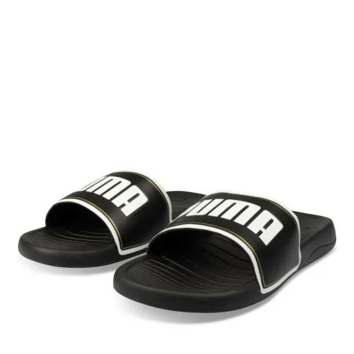 Claquettes NOIR PUMA Popcat