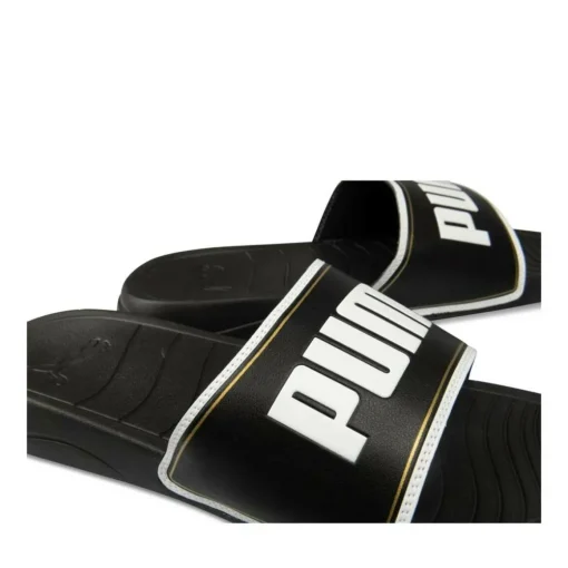 Claquettes NOIR PUMA Popcat