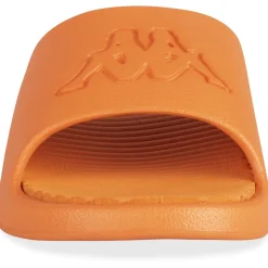 Claquettes ORANGE Garçon Motif Uni A Enfiler