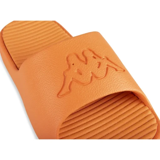 Claquettes ORANGE Garçon Motif Uni A Enfiler