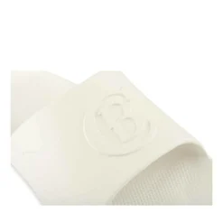 Claquettes Plage BEIGE Femme Motif Uni A Enfiler