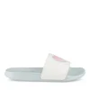 Claquettes Plage BLEU Fille Motif Uni A Enfiler