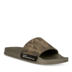 Claquettes Plage KAKI Homme