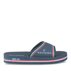 Claquettes Plage MARINE Homme Motif Uni A Enfiler