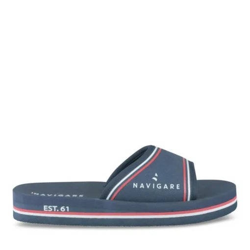 Claquettes Plage MARINE Homme Motif Uni A Enfiler