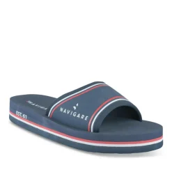 Claquettes Plage MARINE Homme Motif Uni A Enfiler