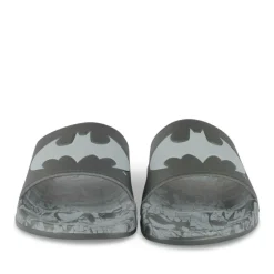 Claquettes Plage NOIR Homme Motif Uni A Enfiler