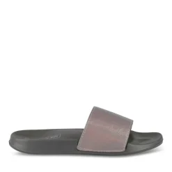 Claquettes Plage PEWTER Femme Motif Uni A Enfiler