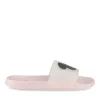 Claquettes Plage ROSE Femme Motif Uni A Enfiler