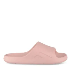 Claquettes Plage ROSE Femme Motif Uni A Enfiler