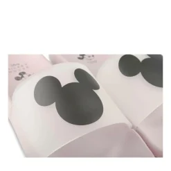 Claquettes Plage ROSE Femme Motif Uni A Enfiler