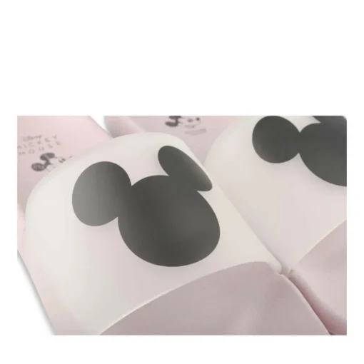 Claquettes Plage ROSE Femme Motif Uni A Enfiler
