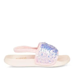 Claquettes Plage ROSE Fille Elastique