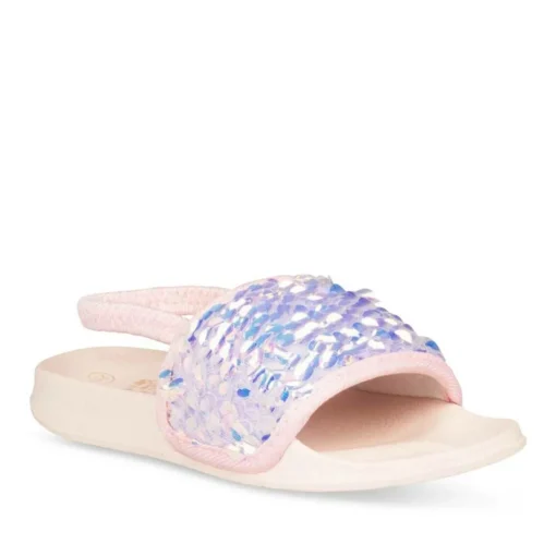 Claquettes Plage ROSE Fille Elastique