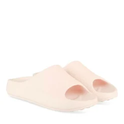 Claquettes ROSE Femme Motif Uni A Enfiler