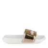 Claquettes ROSE Fille Motif Iridescent A Enfiler