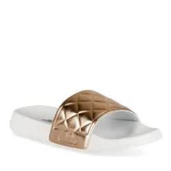 Claquettes ROSE Fille Motif Uni A Enfiler