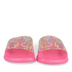 Claquettes ROSE Fille Motif Uni A Enfiler