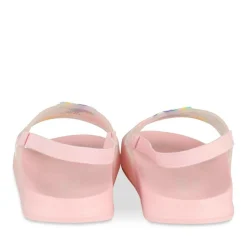 Claquettes ROSE Fille Motif Uni A Enfiler