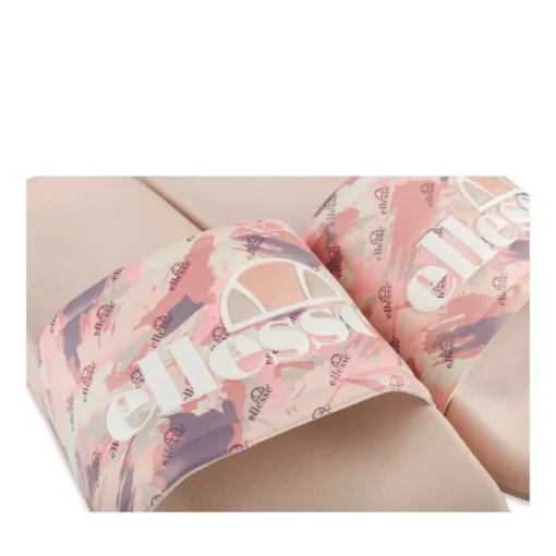 Claquettes ROSE Fille Motif Camouflage A Enfiler