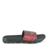 Claquettes ROUGE Garçon Motif Uni A Enfiler