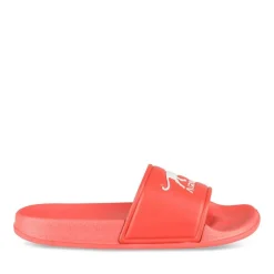 Claquettes ROUGE Garçon Motif Uni A Enfiler