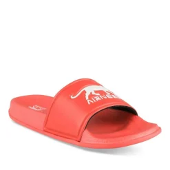 Claquettes ROUGE Garçon Motif Uni A Enfiler