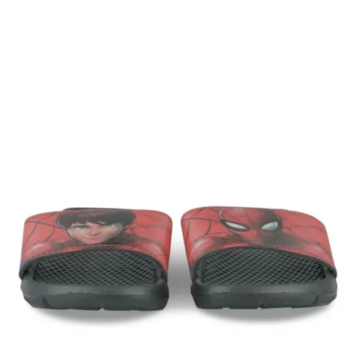 Claquettes ROUGE Garçon Motif Uni A Enfiler