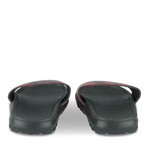 Claquettes ROUGE Garçon Motif Uni A Enfiler