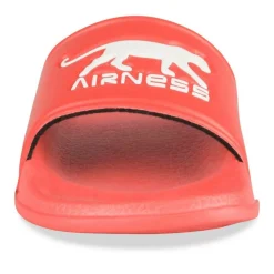 Claquettes ROUGE Homme Motif Uni A Enfiler