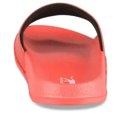 Claquettes ROUGE Homme Motif Uni A Enfiler