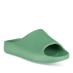 Claquettes VERT Garçon Motif Uni A Enfiler