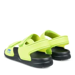 Claquettes VERT Garçon Motif Uni Scratch
