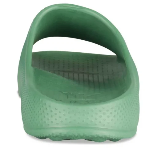 Claquettes VERT Garçon Motif Uni A Enfiler