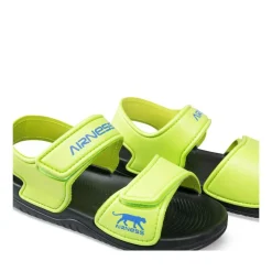 Claquettes VERT Garçon Motif Uni Scratch