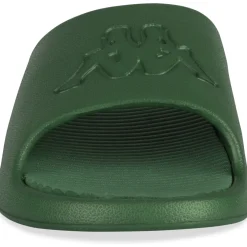 Claquettes VERT Homme Motif Uni A Enfiler