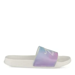 Claquettes VIOLET Femme Motif Uni A Enfiler