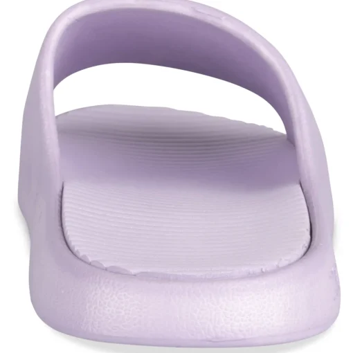 Claquettes VIOLET Femme Motif Uni A Enfiler
