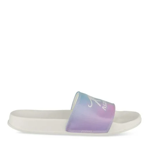 Claquettes VIOLET Fille Motif Uni A Enfiler