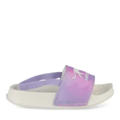 Claquettes VIOLET Fille Motif Uni A Enfiler