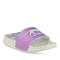 Claquettes VIOLET Fille Motif Uni A Enfiler