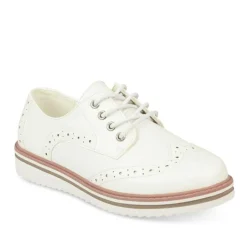 Derbies ARGENT Fille Lacets