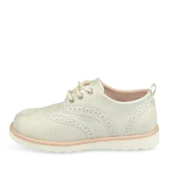 Derbies ARGENT Fille Lacets