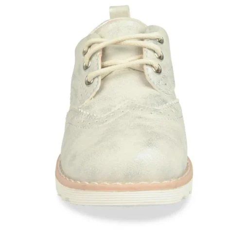 Derbies ARGENT Fille Lacets