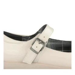 Derbies Babies BEIGE Femme Motif Uni Boucle