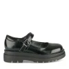Derbies Babies NOIR Femme Motif Uni Boucle